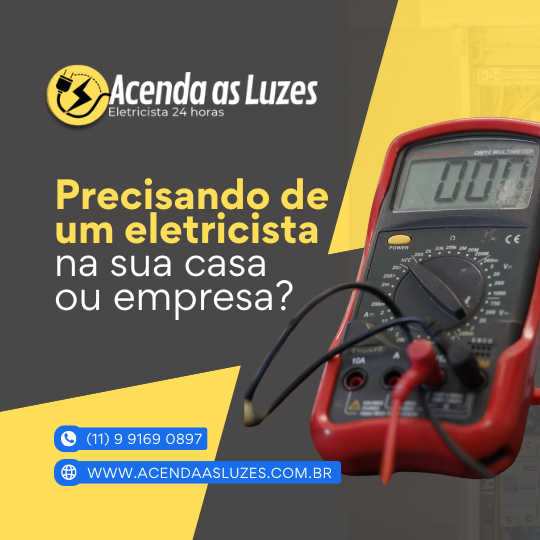 Eletricista na Zona Oeste sp